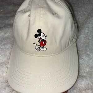 Cream Mickey Mouse Cap